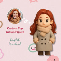 Custom 3D Mini Me Figurine – Personalized Gift from Photo | Desk Collectible Keepsake