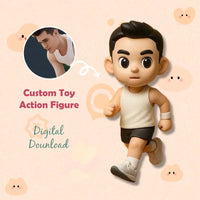Custom 3D Mini Me Figurine – Personalized Gift from Photo | Desk Collectible Keepsake