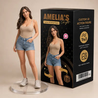 Custom 3D Figurine from Your Photo with Display Box