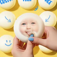 Custom Photo Squishy Bun - Personalized Desk Gift
