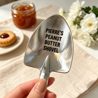 Personalized Engraved Ice Cream Spoon with Name - Shovel Shape