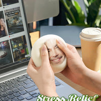 Custom Photo Squishy Bun - Personalized Desk Gift