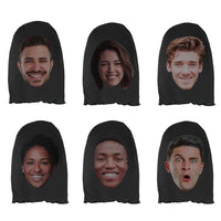 Custom Face Photo Mask - Personalized Stretch Fabric Party Mask