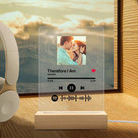 Personalized Spotify Acrylic nightlight