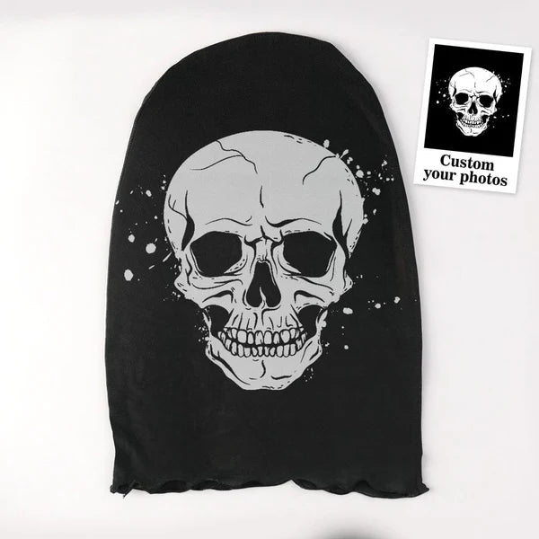 Custom Face Photo Mask - Personalized Stretch Fabric Party Mask