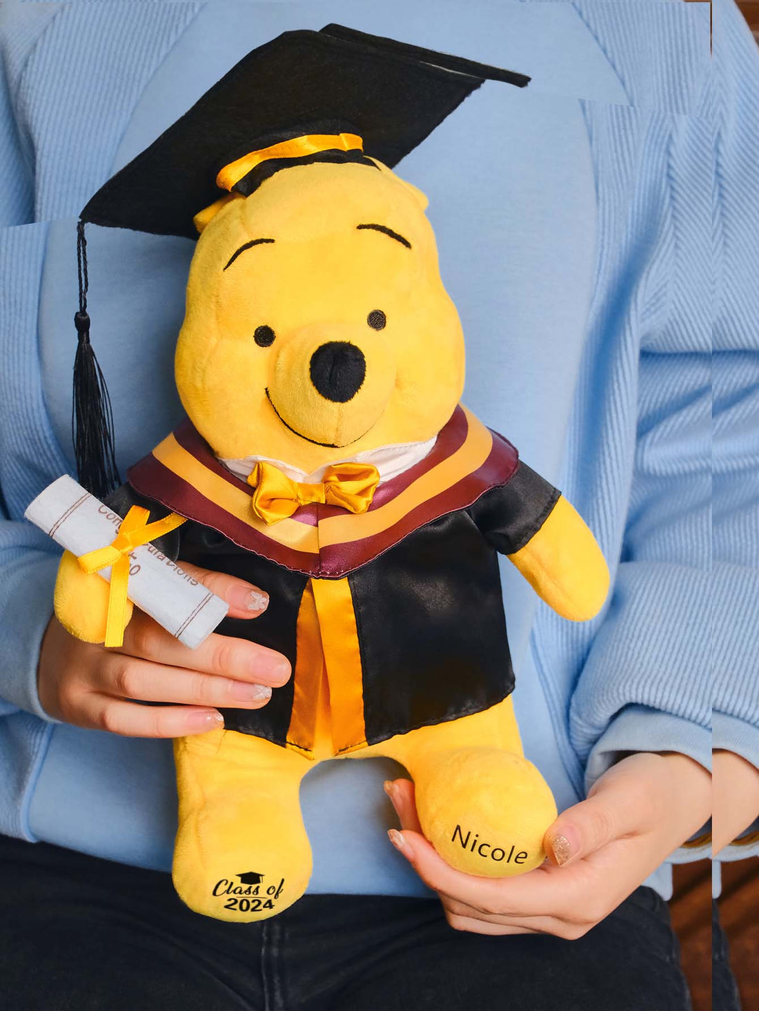 Personalized Graduation Bear with Name and Date