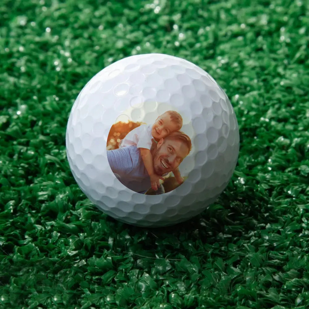 Personalized Photo Golf Ball - Custom Gift for Golfers
