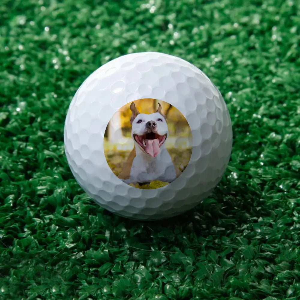 Personalized Photo Golf Ball - Custom Gift for Golfers