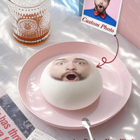 Custom Photo Squishy Bun - Personalized Desk Gift