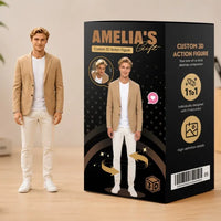 Custom 3D Figurine from Your Photo with Display Box