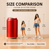 Custom 3D Figurine from Your Photo with Display Box