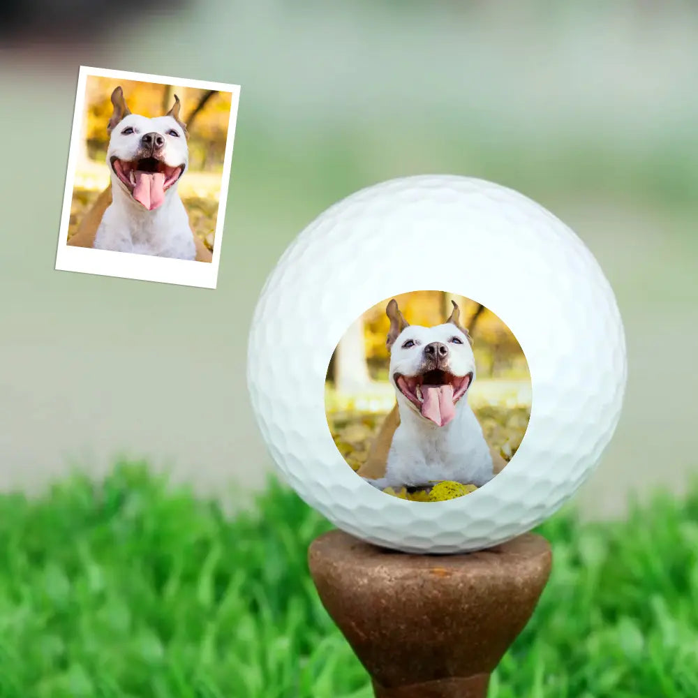 Personalized Photo Golf Ball - Custom Gift for Golfers