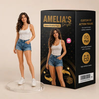 Custom 3D Figurine from Your Photo with Display Box