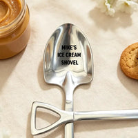 Personalized Engraved Ice Cream Spoon with Name - Shovel Shape