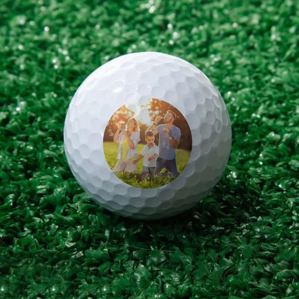 Personalized Photo Golf Ball - Custom Gift for Golfers